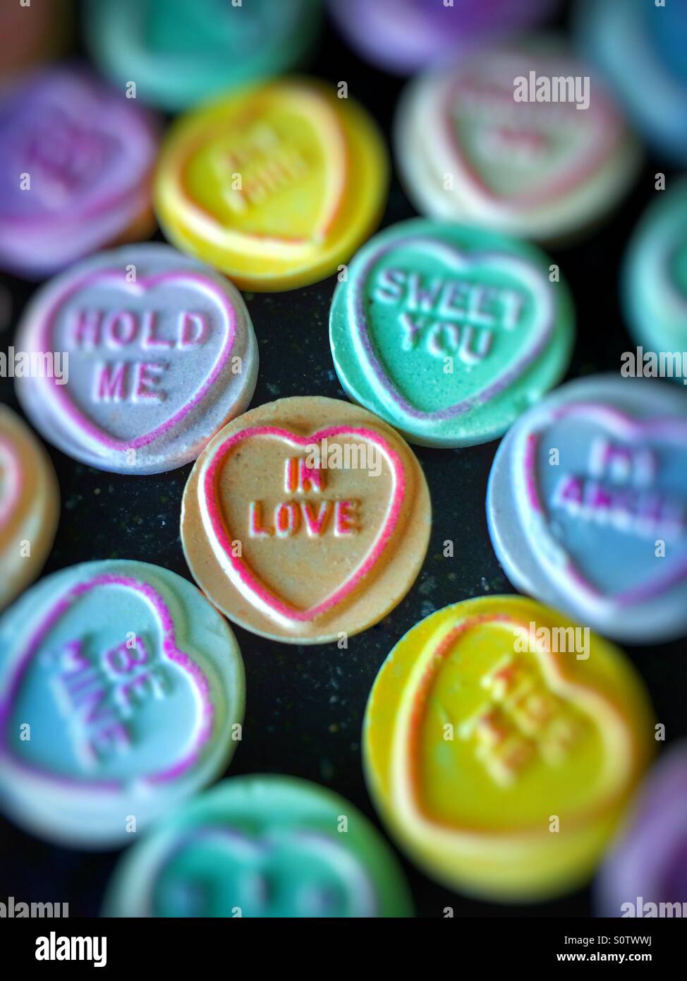 In Love - Smartphone Captured Stock Image