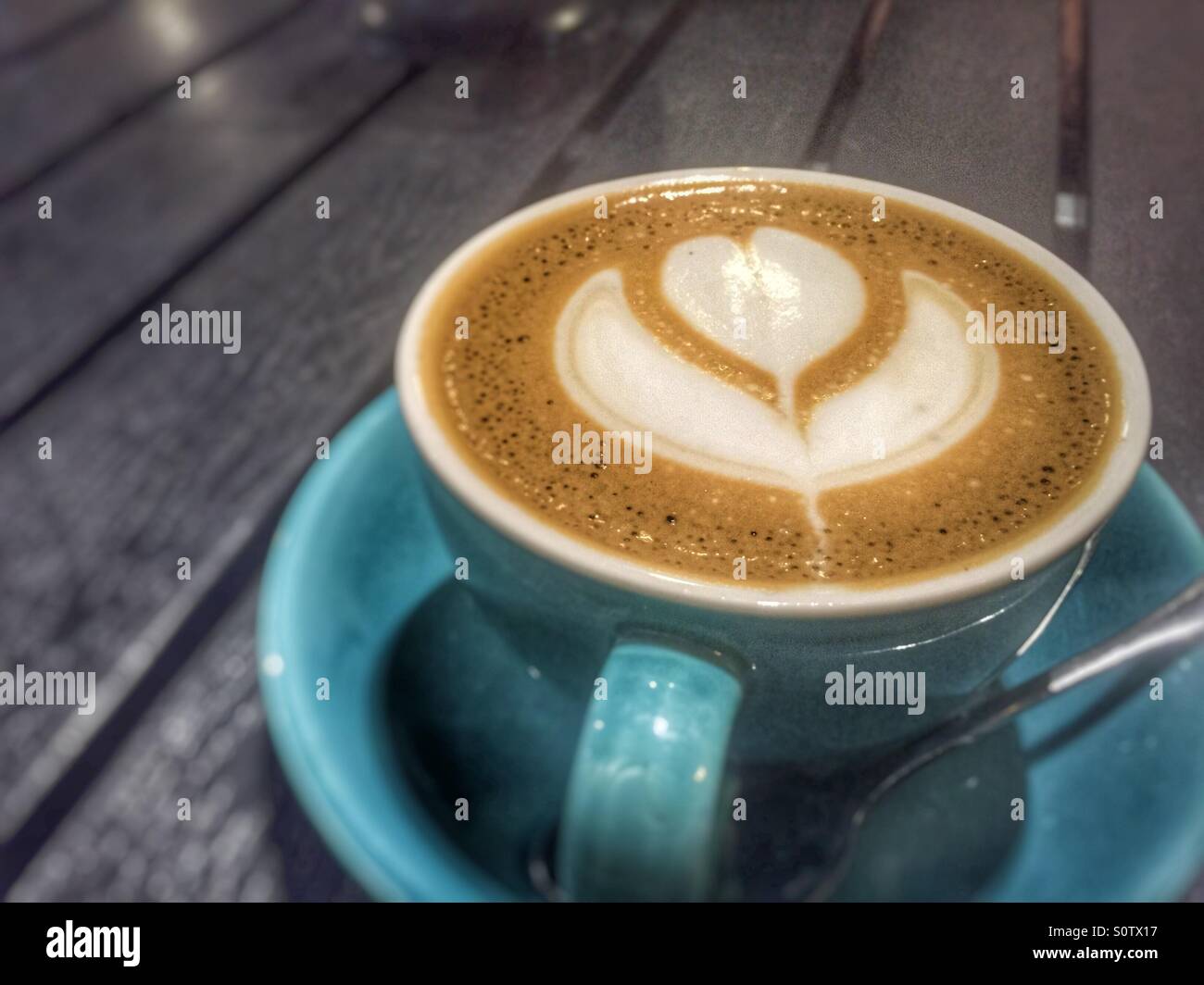 Coffee - Smartphone Captured Stock Image