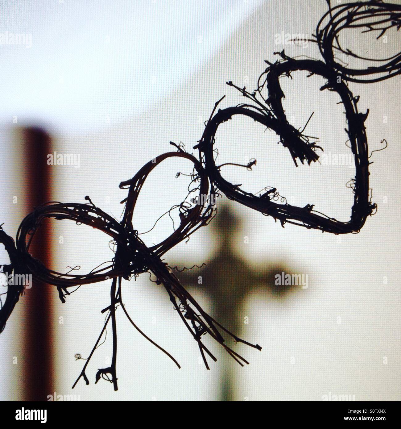 Valentine heart - Smartphone Captured Stock Image