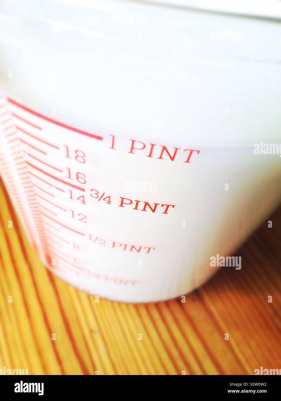 A jug with a pint of milk - Smartphone Captured Stock Image