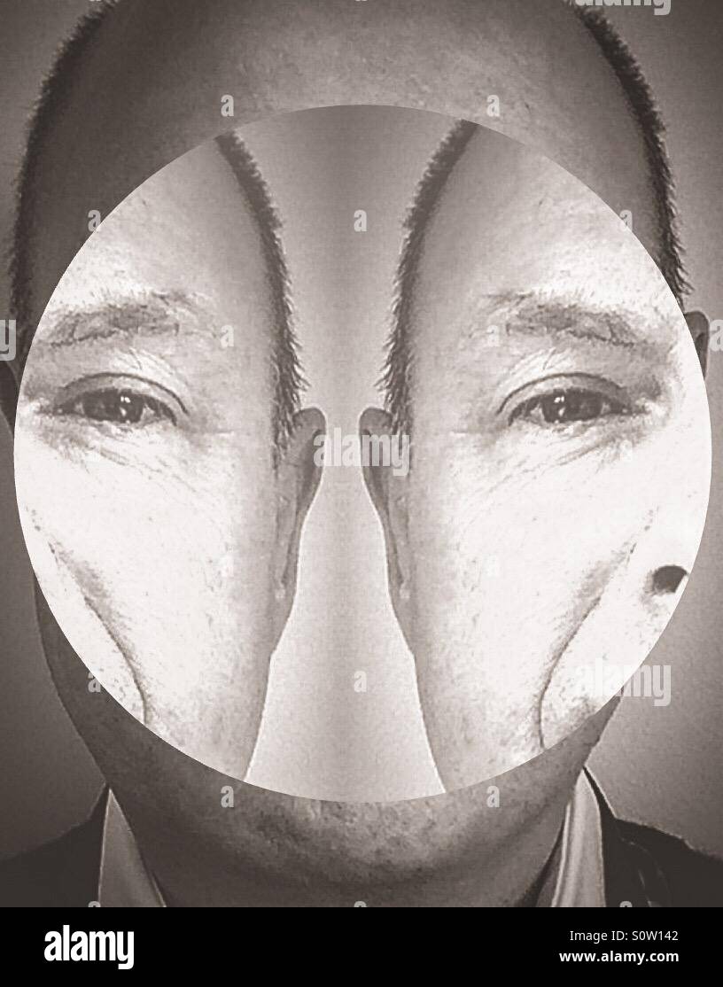 Fragmented face hi-res stock photography and images - Alamy