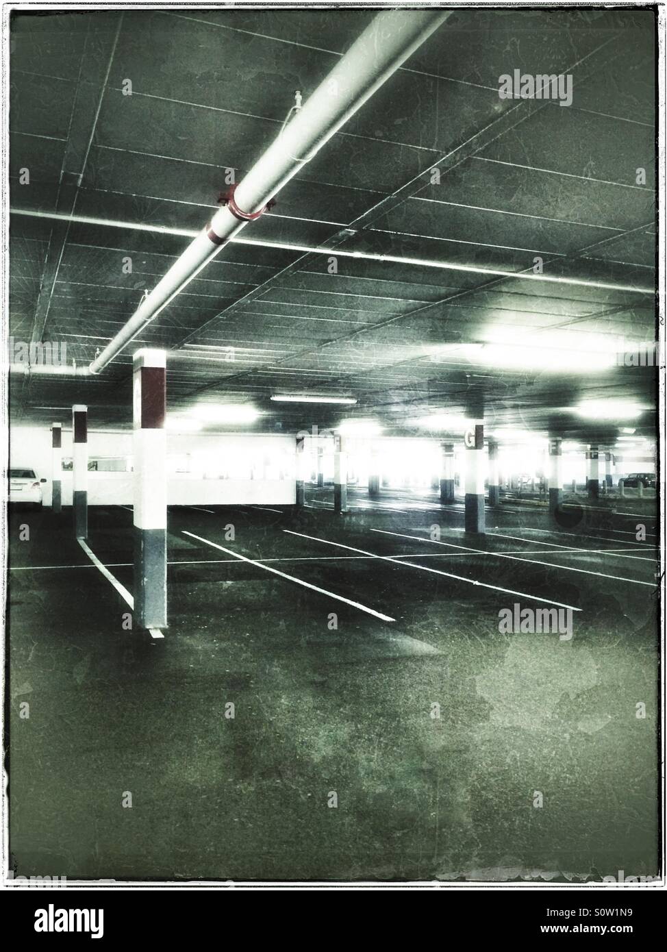 Empty parking garage car park hi-res stock photography and images - Alamy