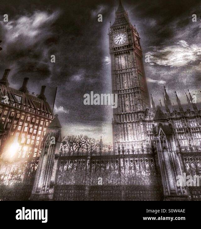 The Houses of Parliament - Smartphone Captured Stock Image