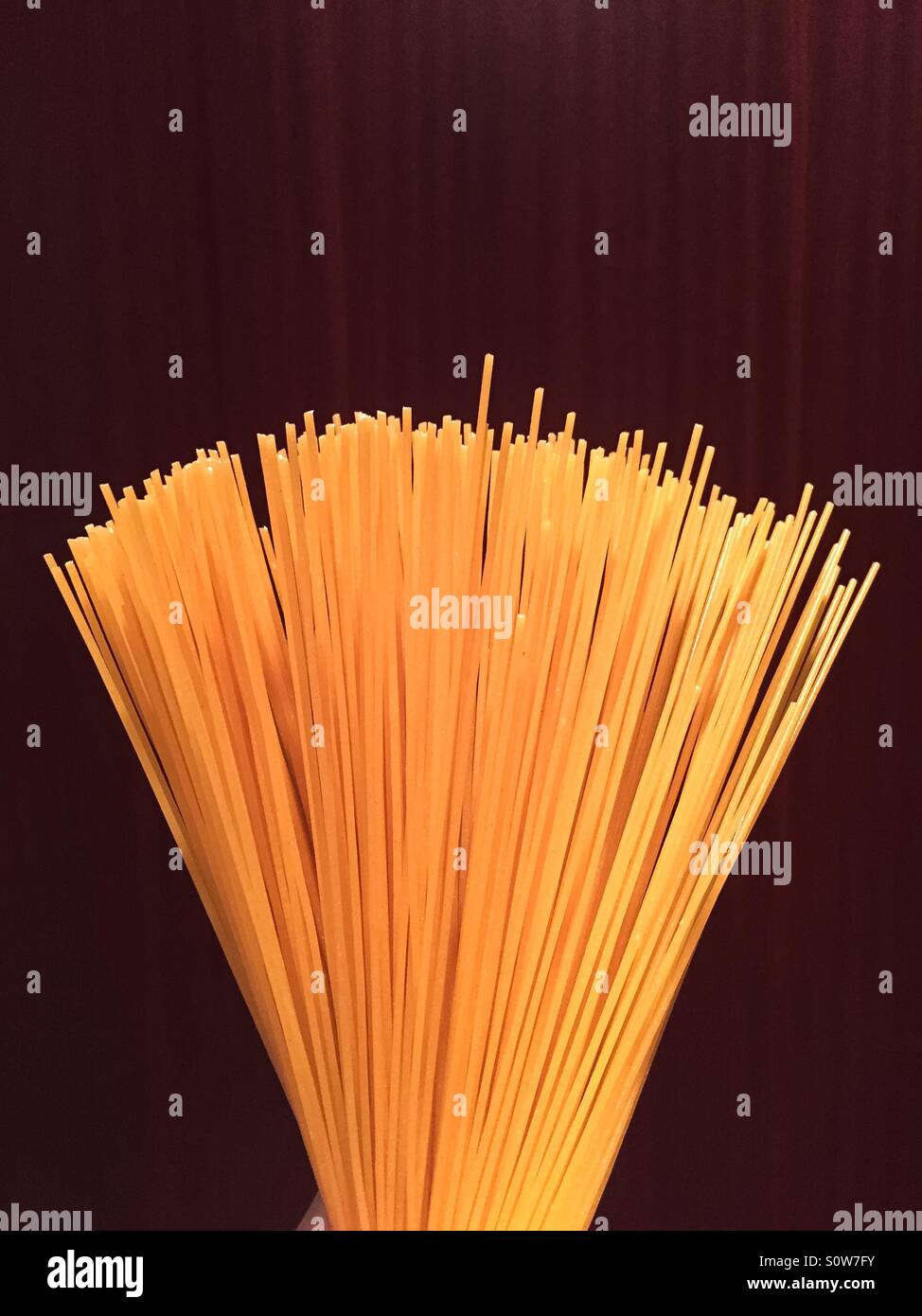 Yellow Corn Gluten Free Spaghetti Stock Photo Alamy