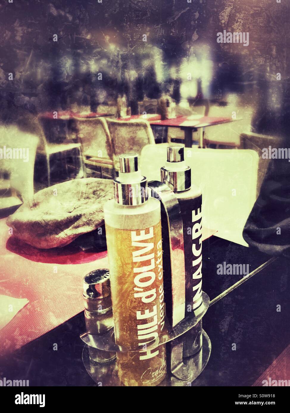 Oil & Vinagre - Smartphone Captured Stock Image