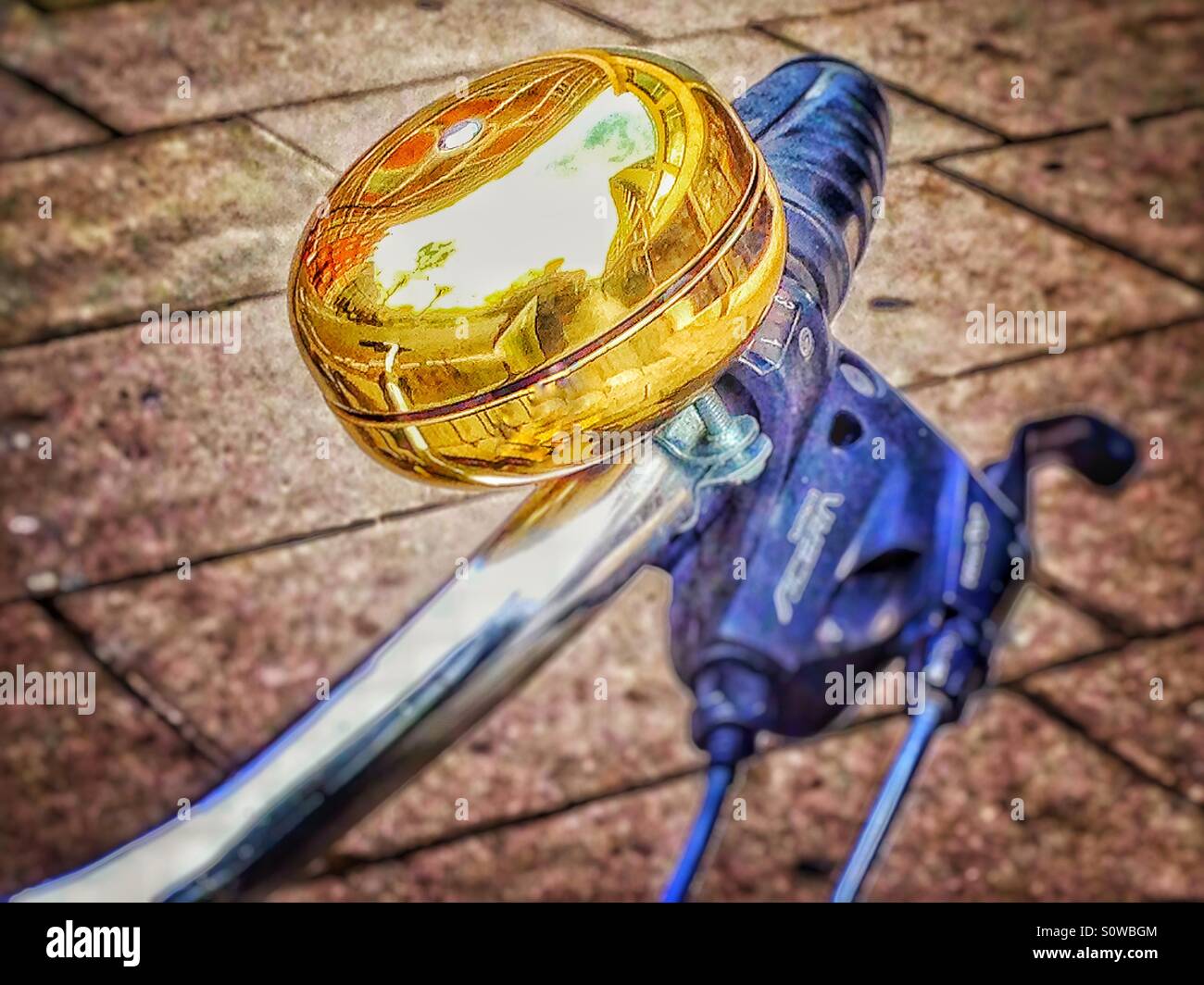 Old fashioned bicycle bell hi res stock photography and images Alamy