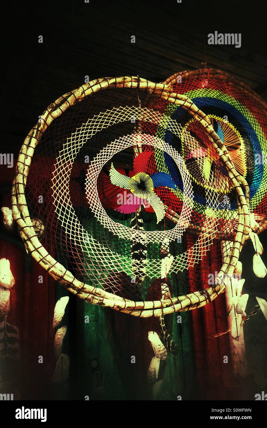 Dream catchers, Sayulita, Mexico Stock Photo Alamy