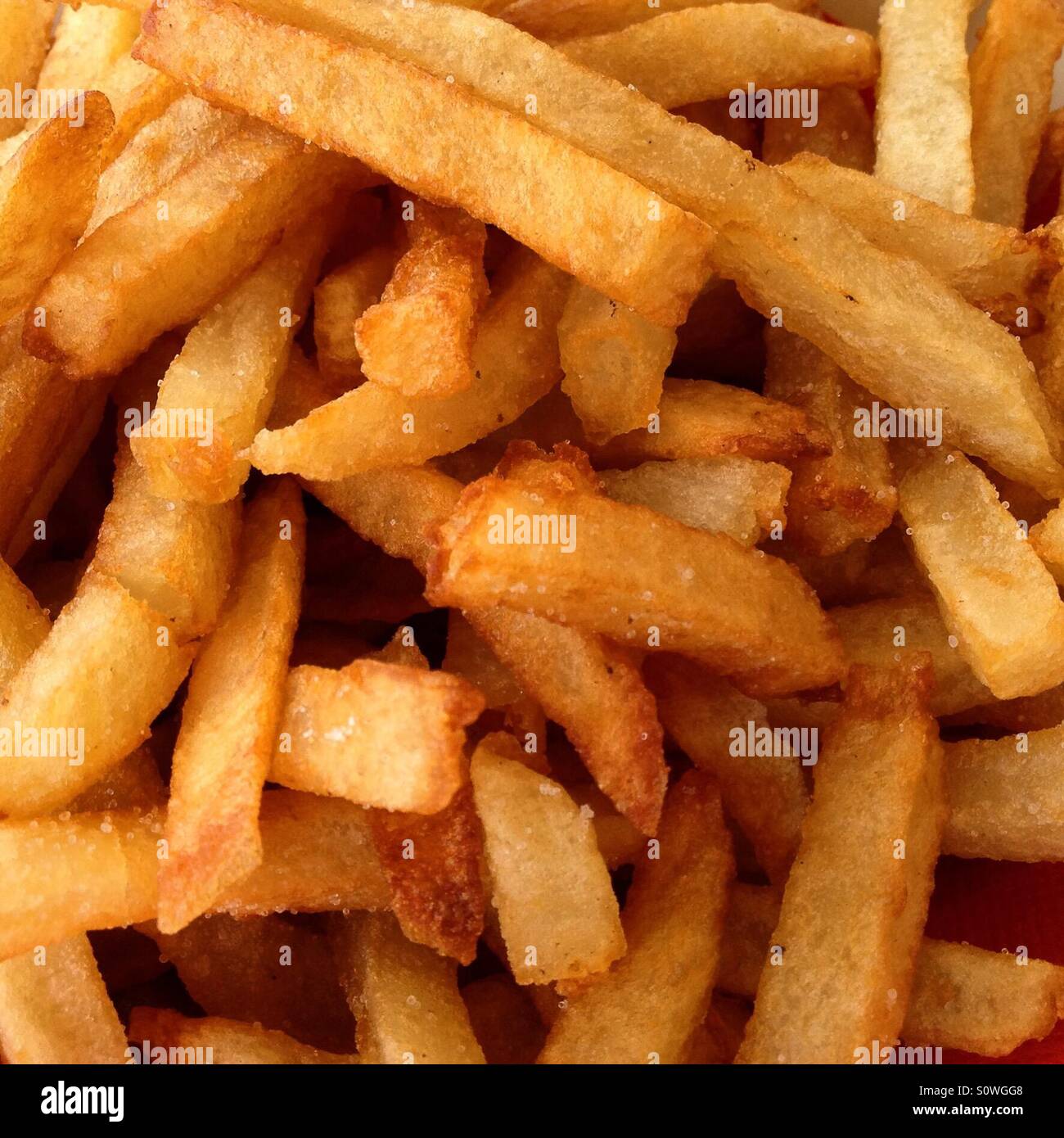 French Fries - Smartphone Captured Stock Image