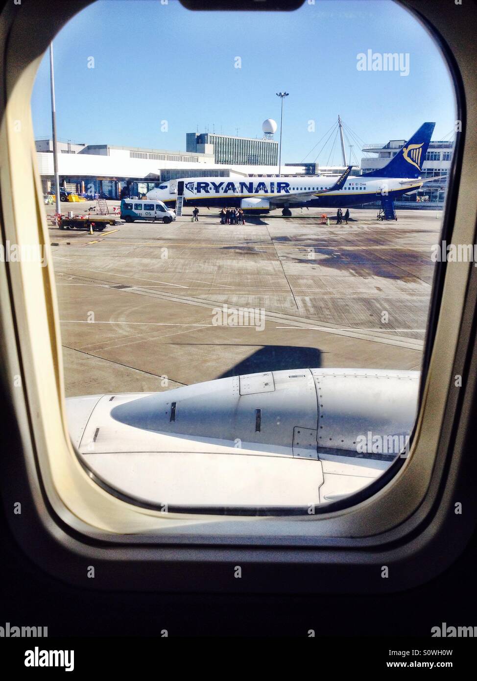 Ryanair Boeing 737-800 series - Smartphone Captured Stock Image