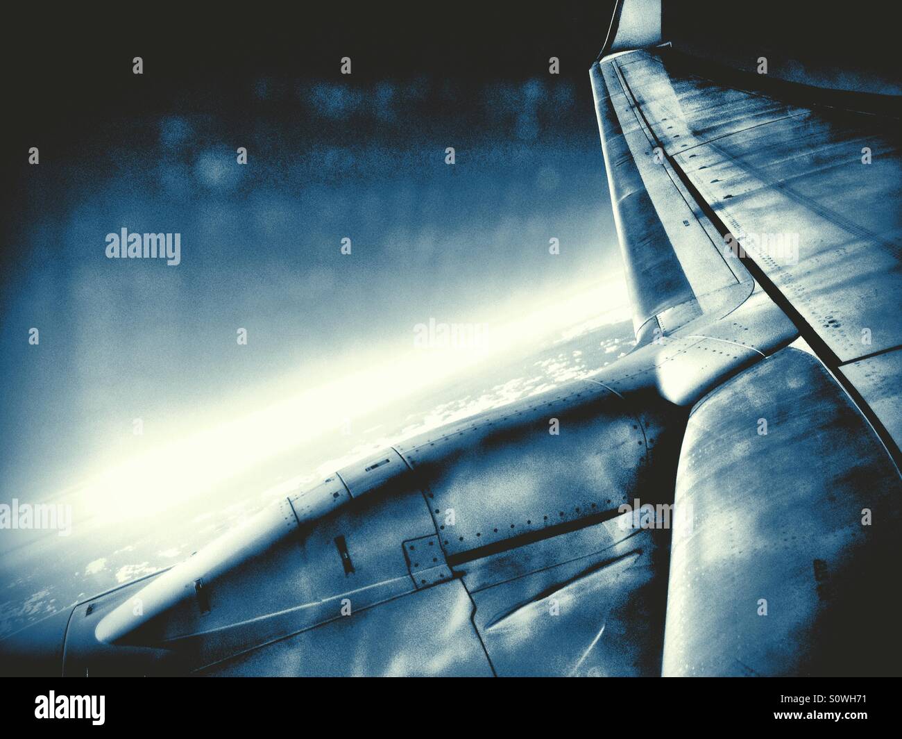 Aircraft design engineering - Smartphone Captured Stock Image