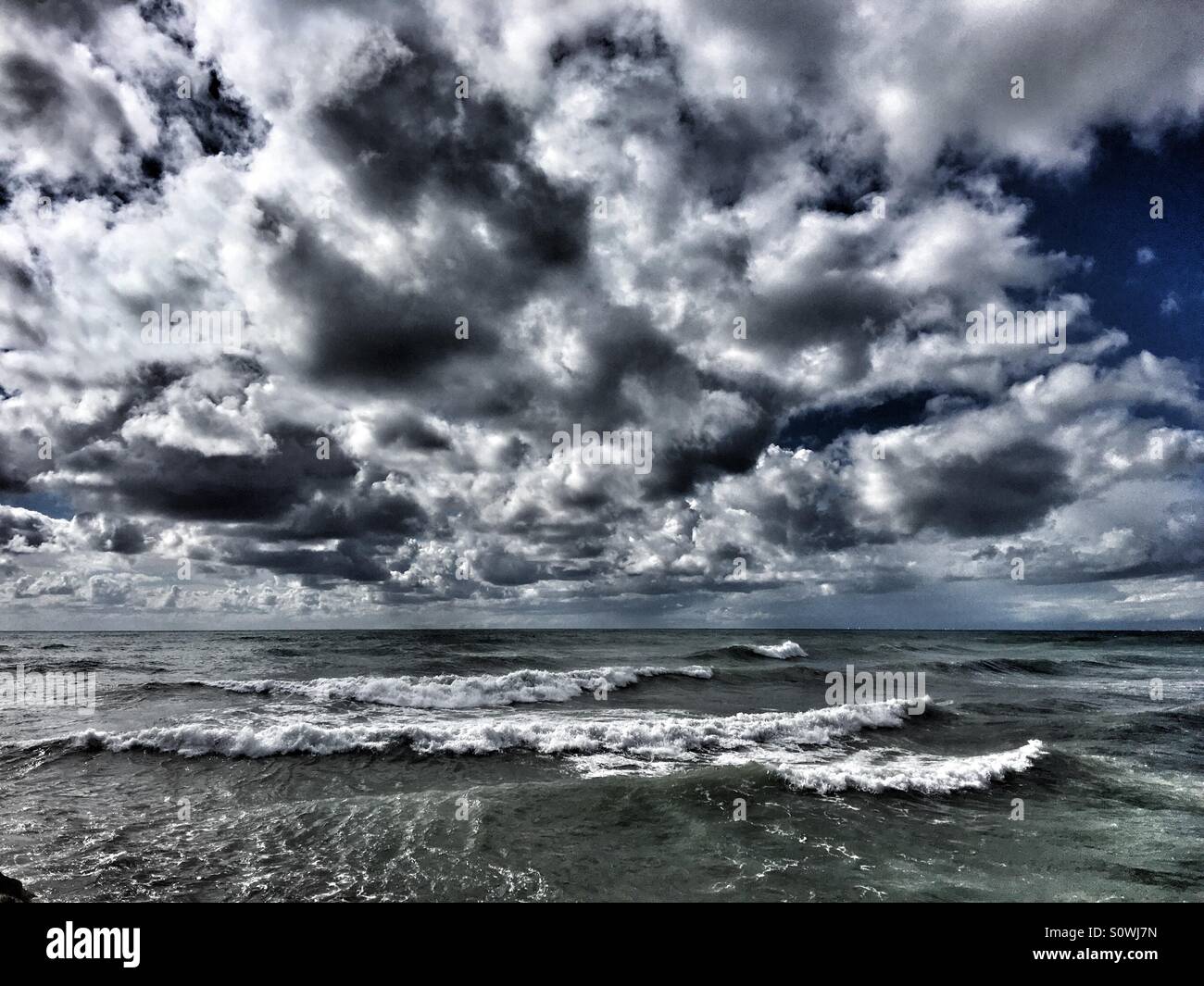 Wild seascape - Smartphone Captured Stock Image