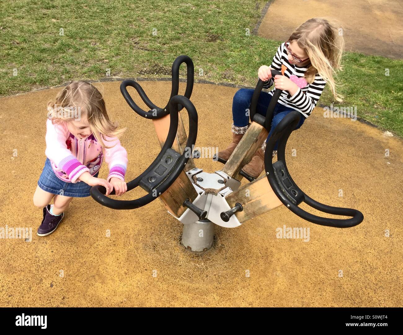 Round about - Smartphone Captured Stock Image