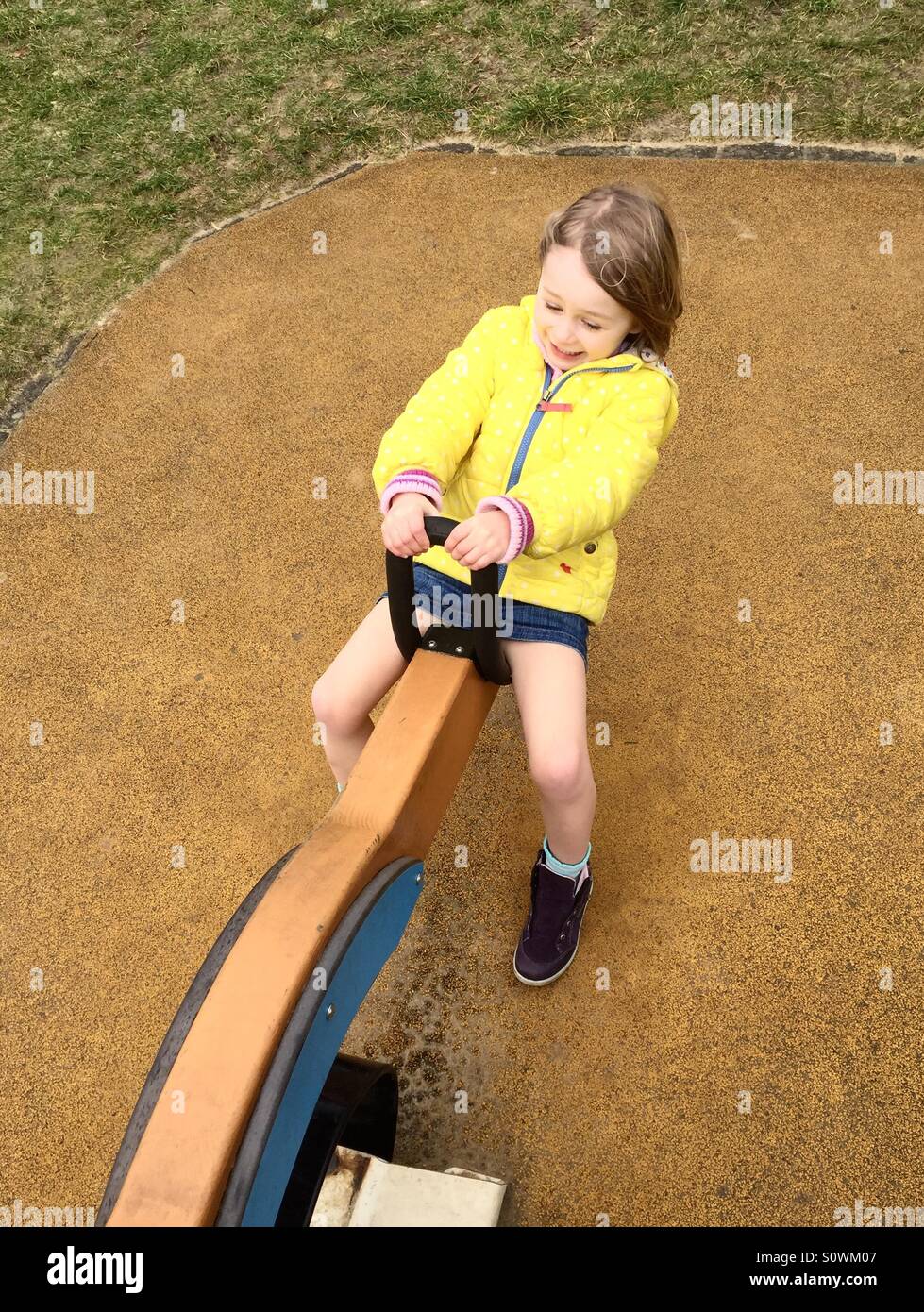 See saw fun - Smartphone Captured Stock Image