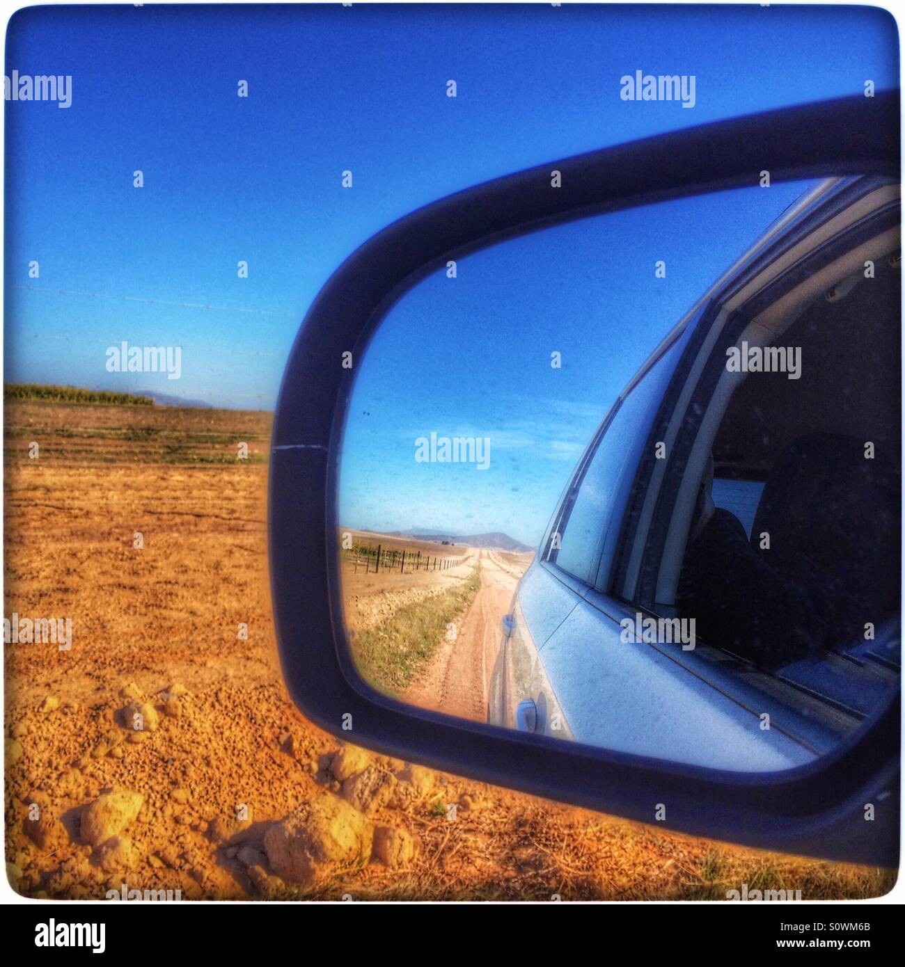 Swartland, Western Cape Province, South Africa. - Smartphone Captured Stock Image