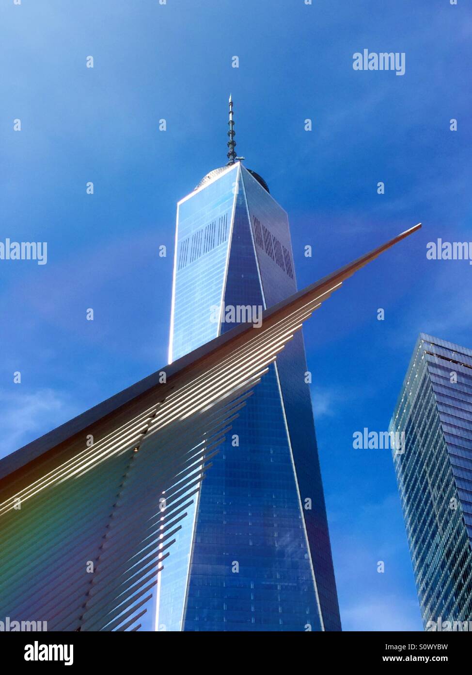 Freedom Tower - Smartphone Captured Stock Image