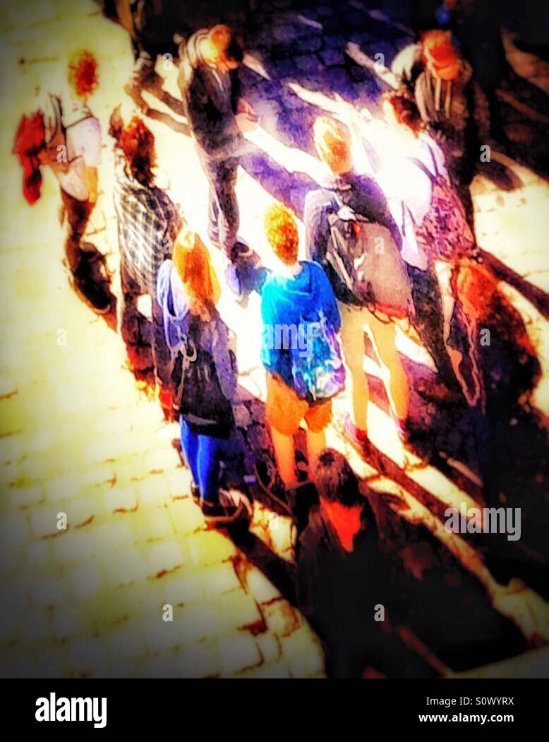 Inner circle - Smartphone Captured Stock Image