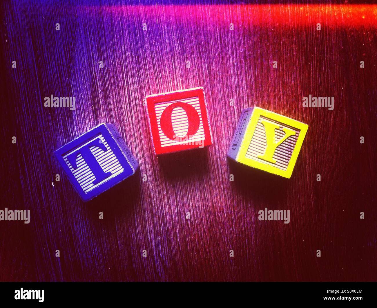 Toy bricks - Smartphone Captured Stock Image