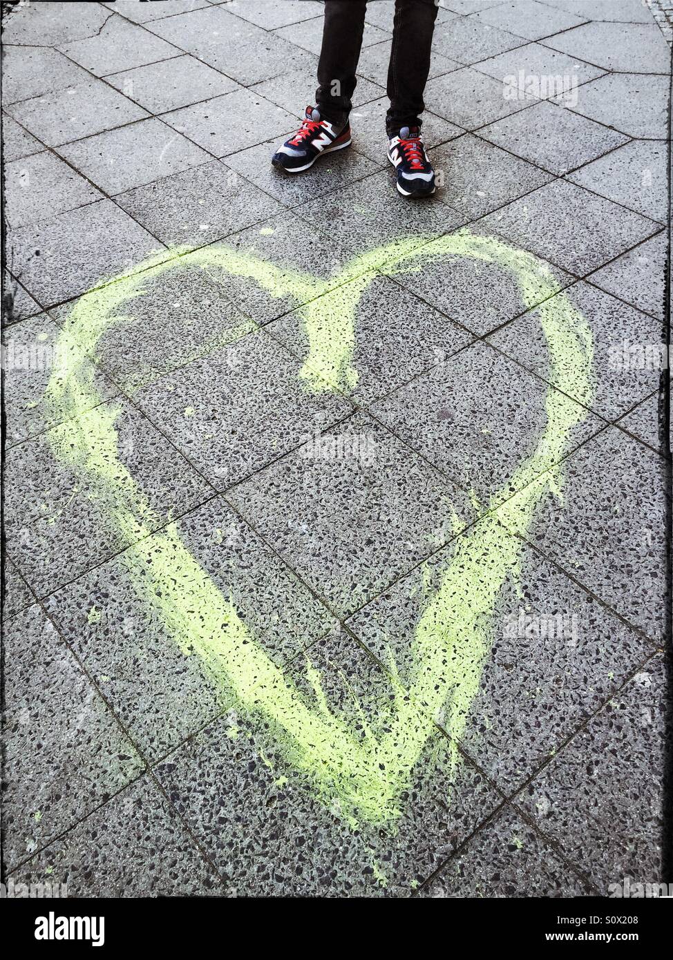 Love - Smartphone Captured Stock Image