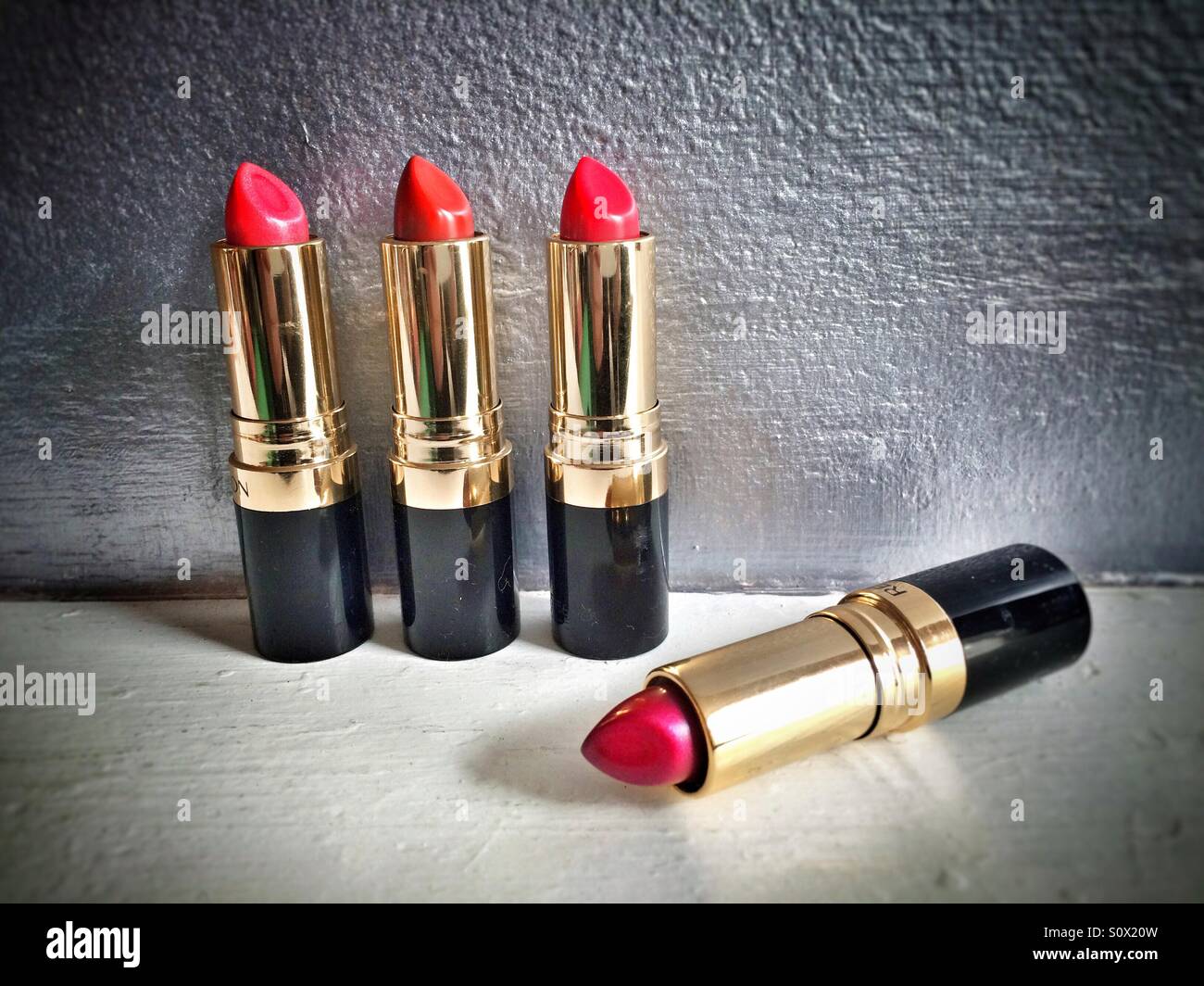 Bright lipsticks - Smartphone Captured Stock Image
