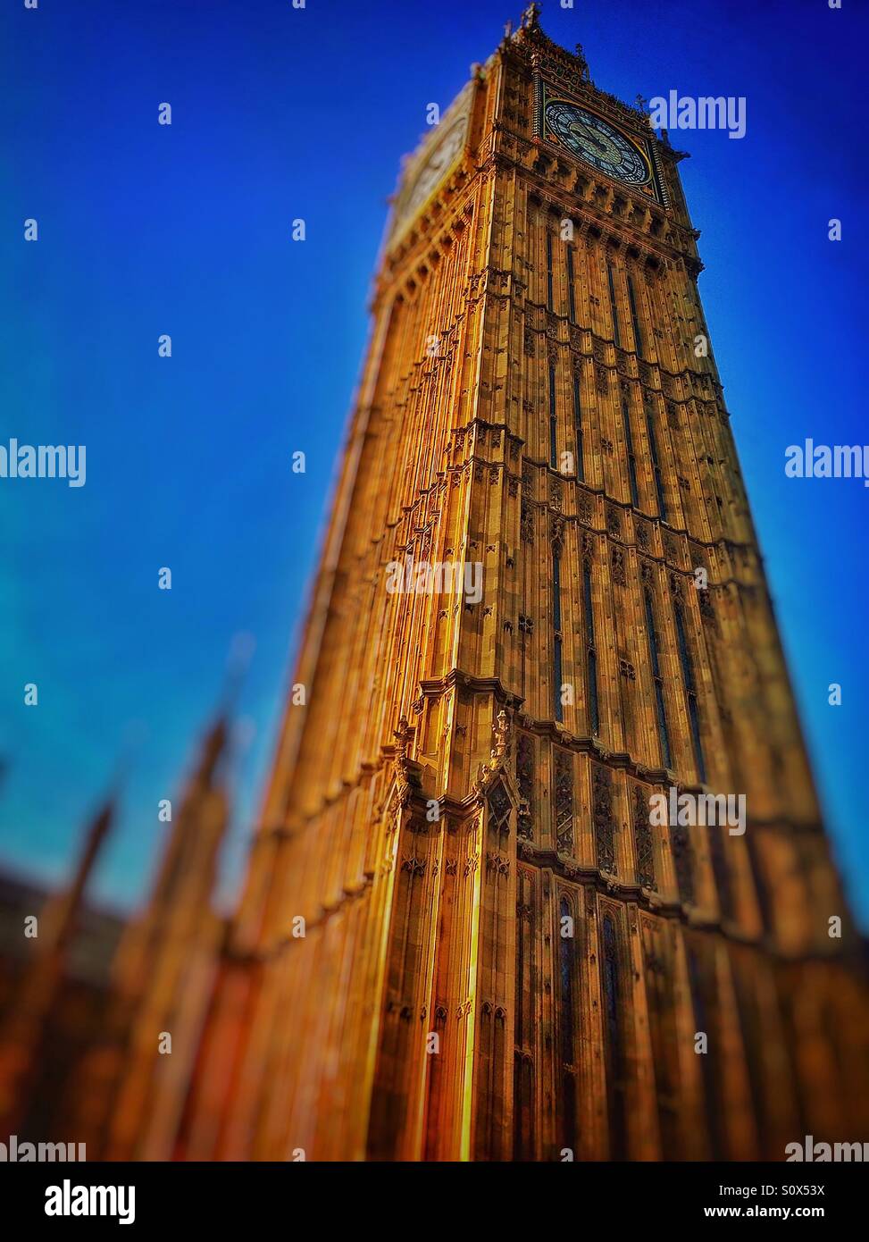 Big Ben Whitehall London - Smartphone Captured Stock Image