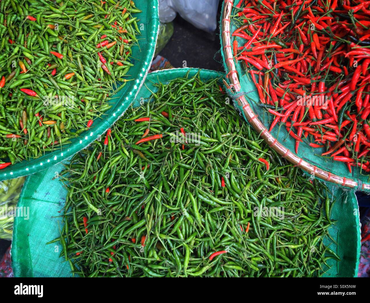 Thai Green Chillies High Resolution Stock Photography and Images - Alamy