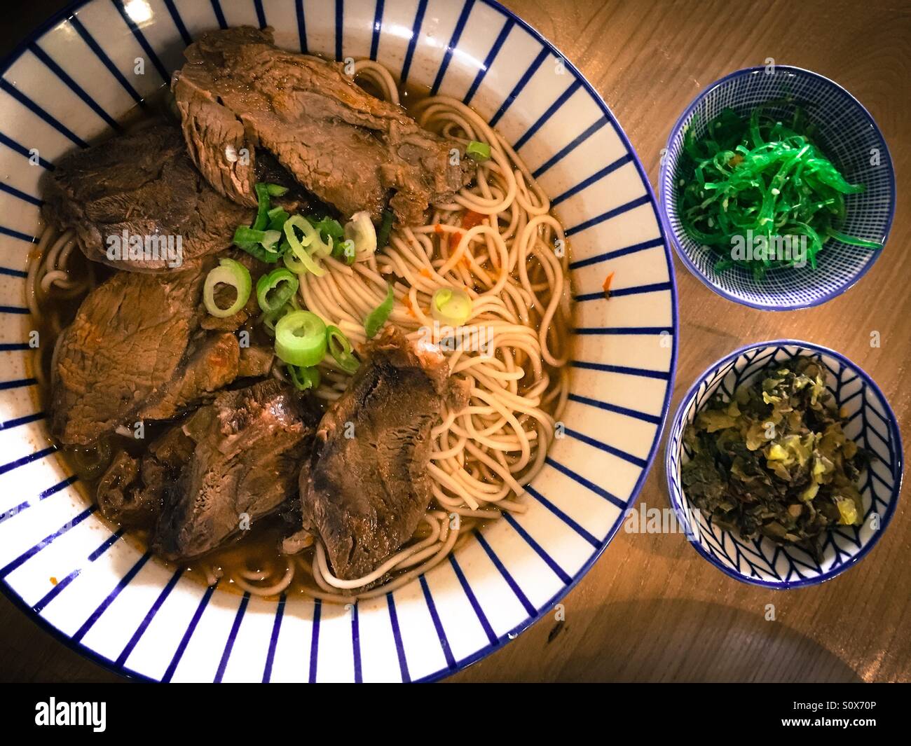 Beef noodle soup Stock Photo - Alamy
