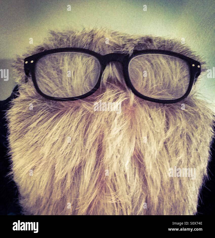 Glasses on head - Smartphone Captured Stock Image