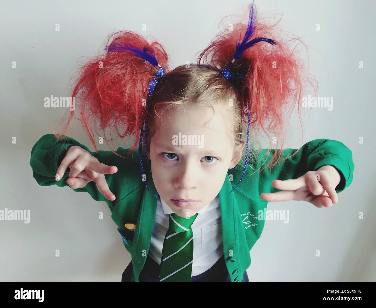 Dude girl mean Stock Photo Alamy
