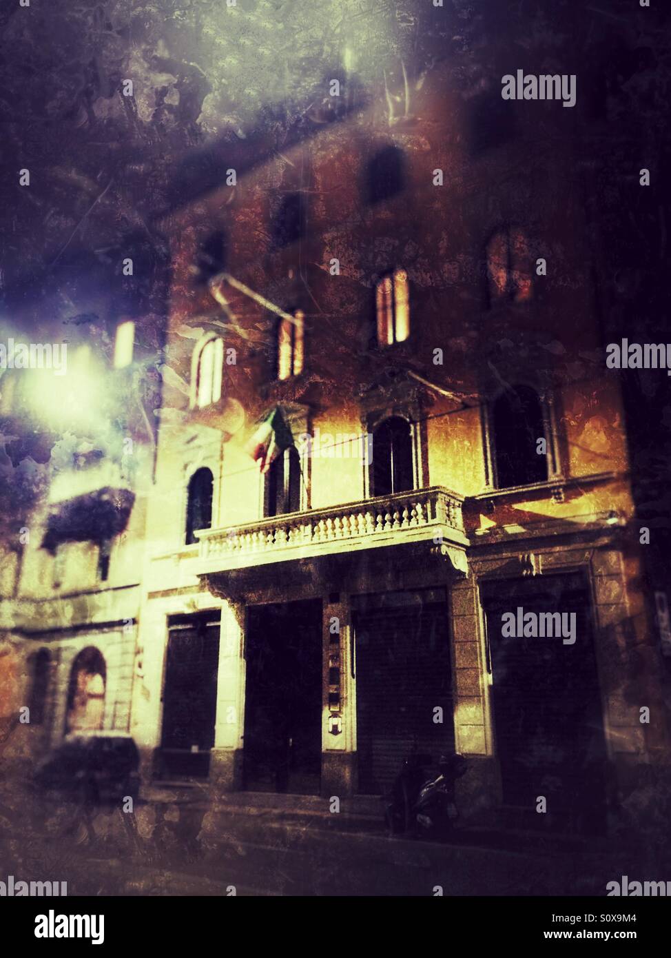 house in Milan Stock Photo Alamy