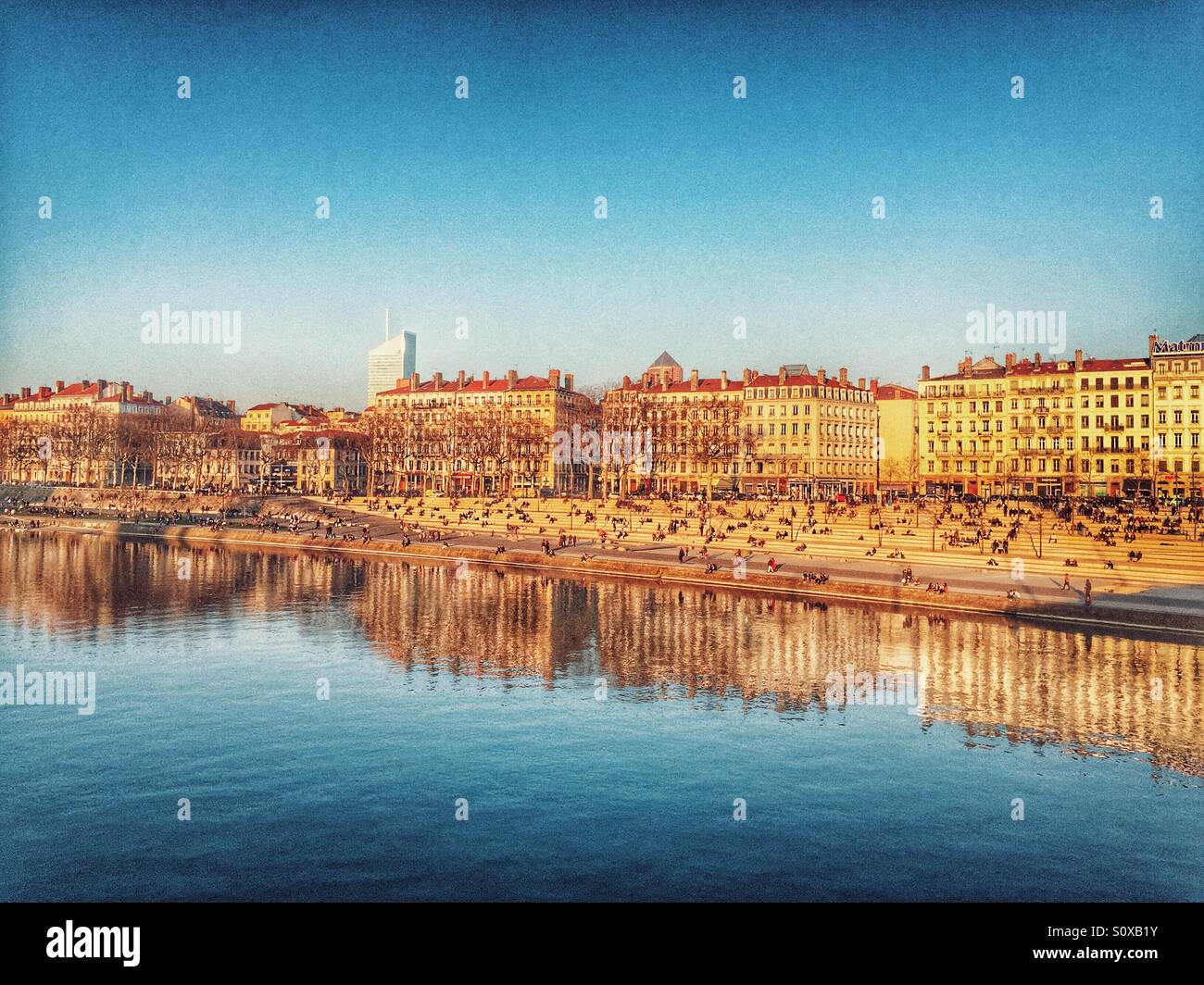 Lyon , France - Smartphone Captured Stock Image