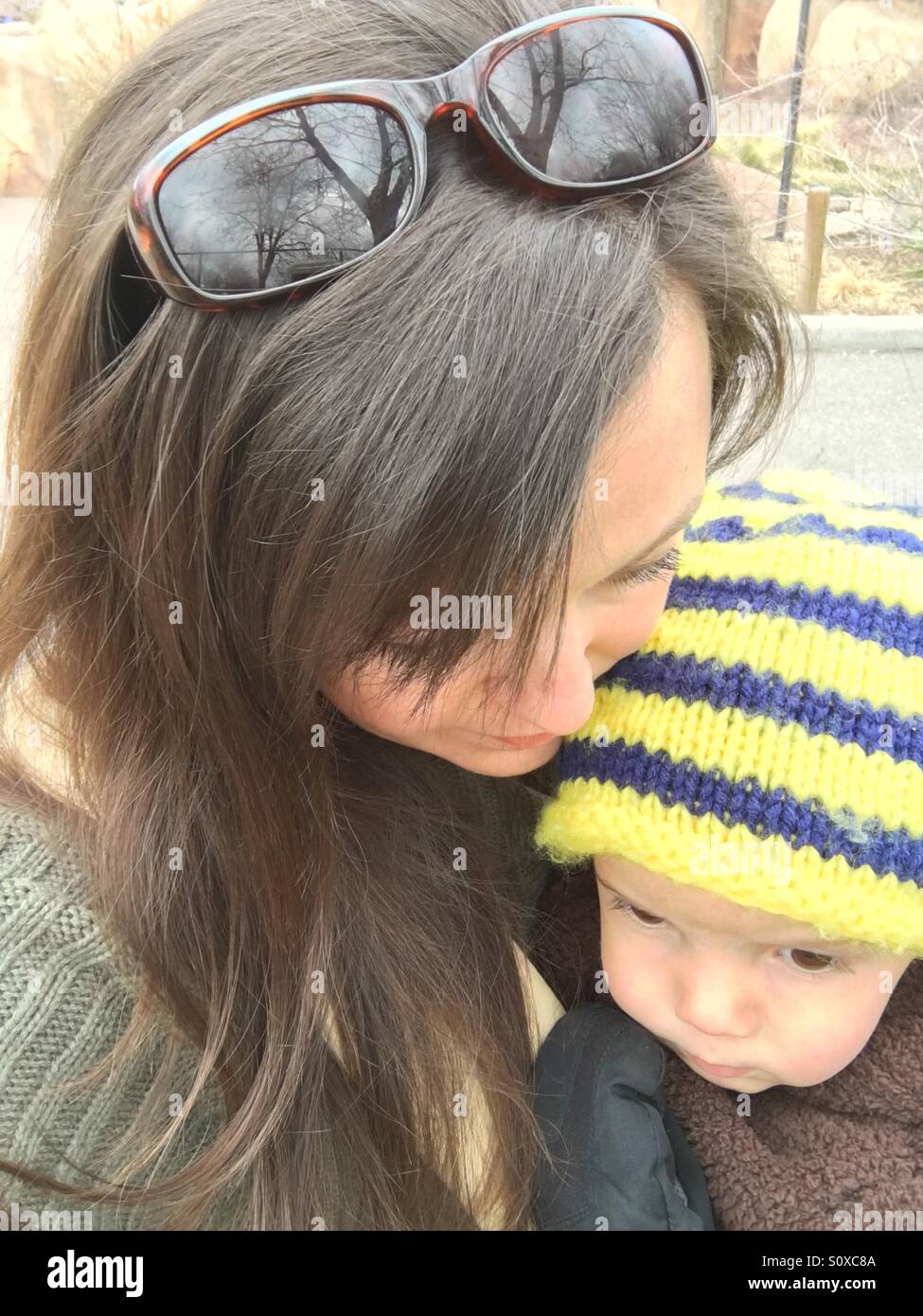 Mom and son hi-res stock photography and images - Alamy