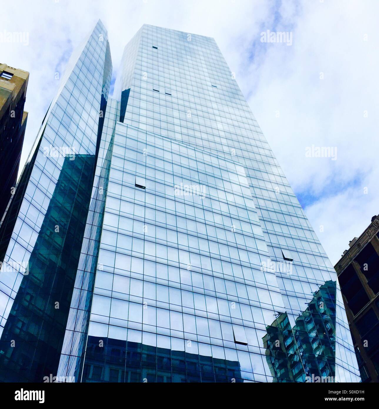 Skyscraper glass windows Stock Photo Alamy