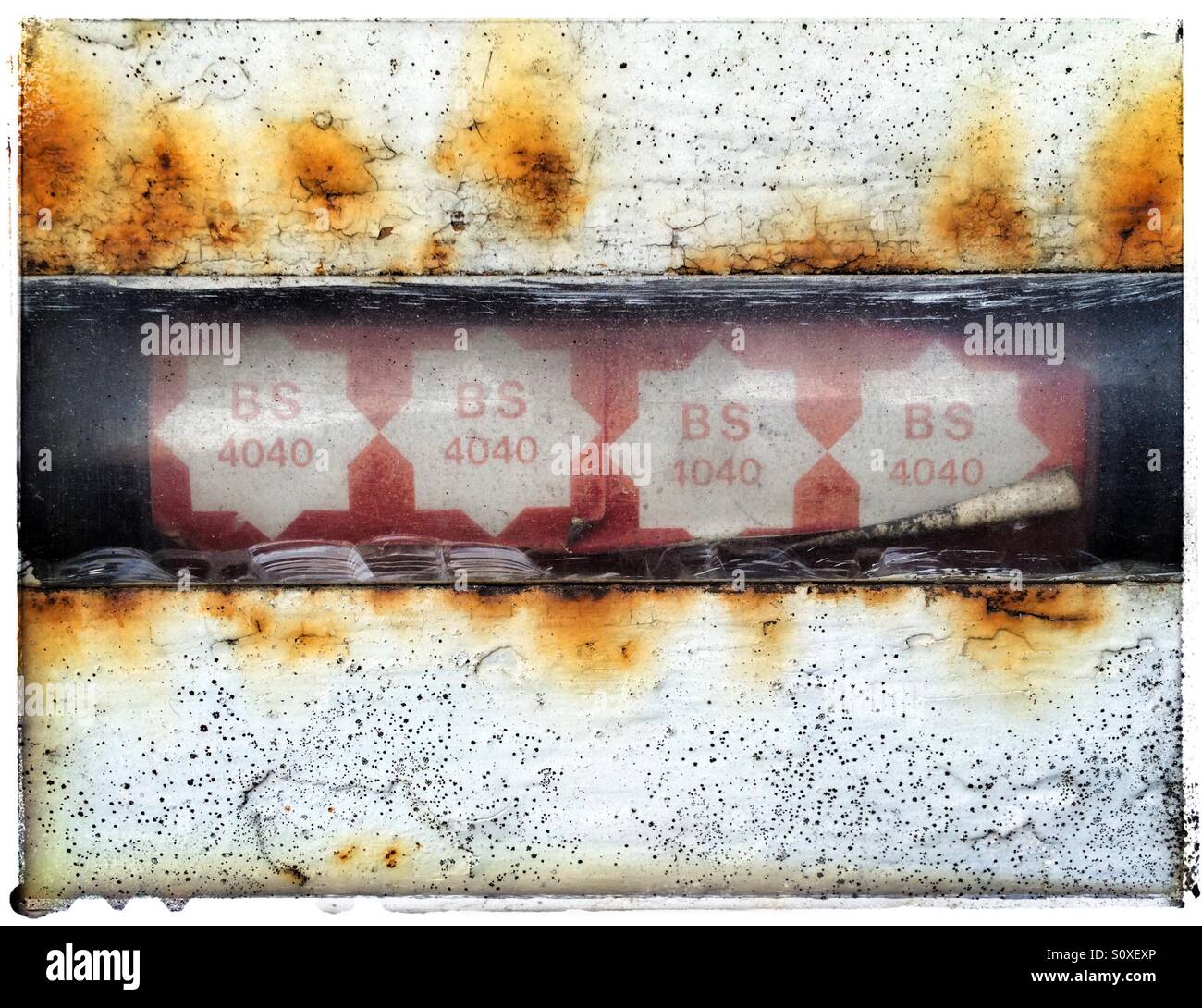 Four star petroleum pump - Smartphone Captured Stock Image