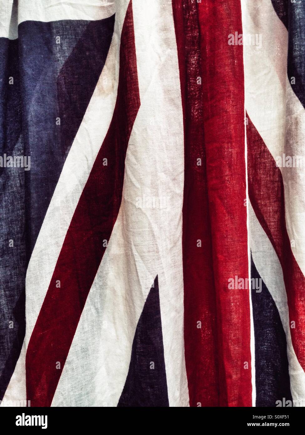 Union Jack - Smartphone Captured Stock Image