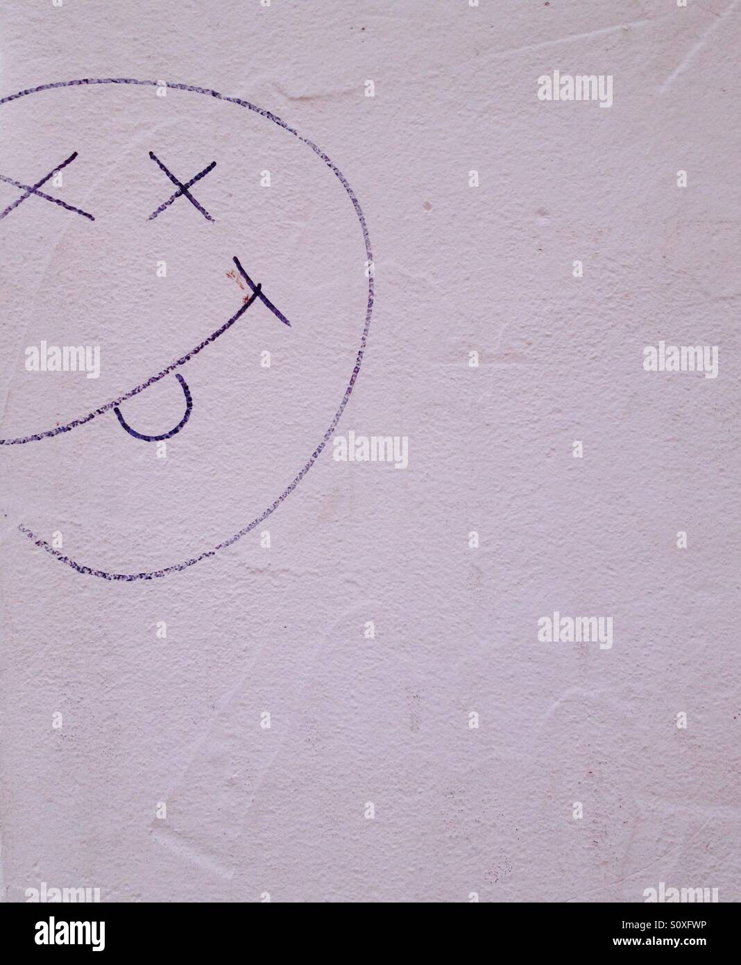 Graphite on white wall Stock Photo Alamy