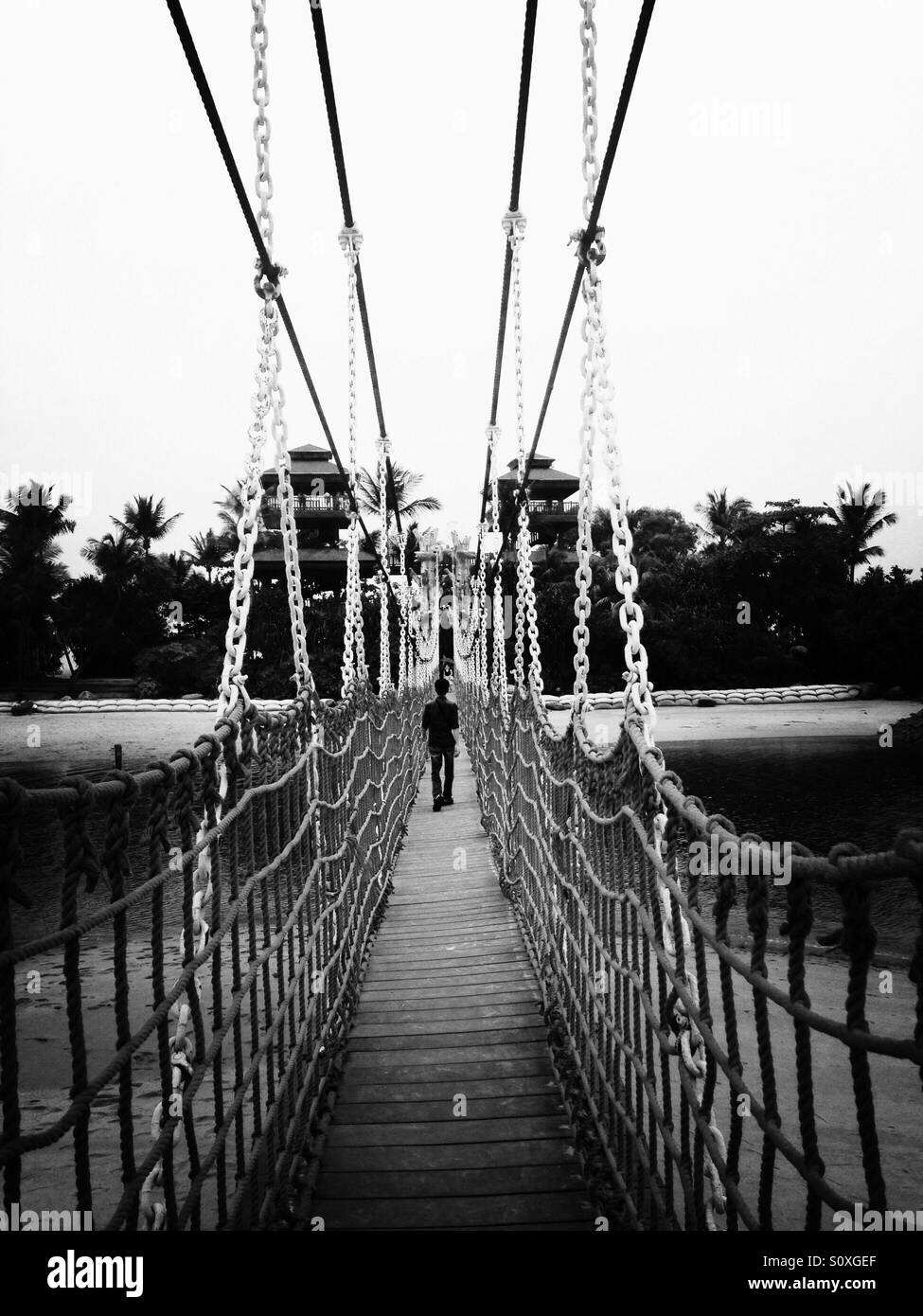 Rope-walker over the Neva Rope-walker over the Neva