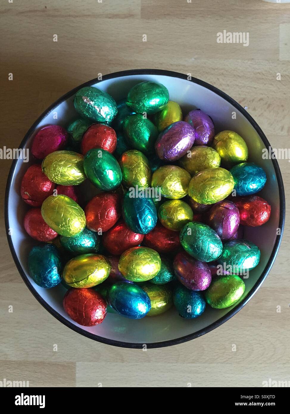Easter eggs - Smartphone Captured Stock Image