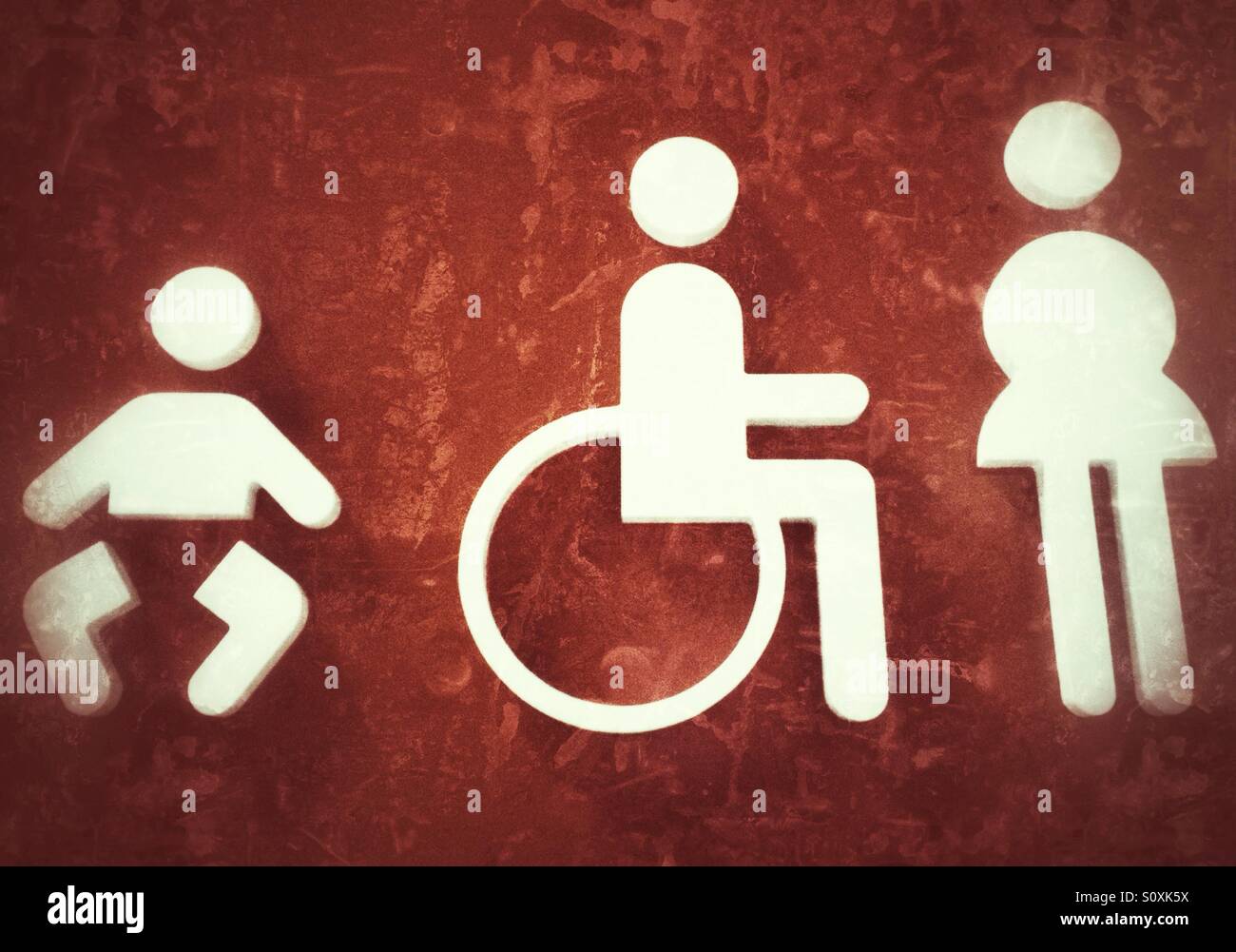 Toilet Symbols Stock Photo 310372438 Alamy
