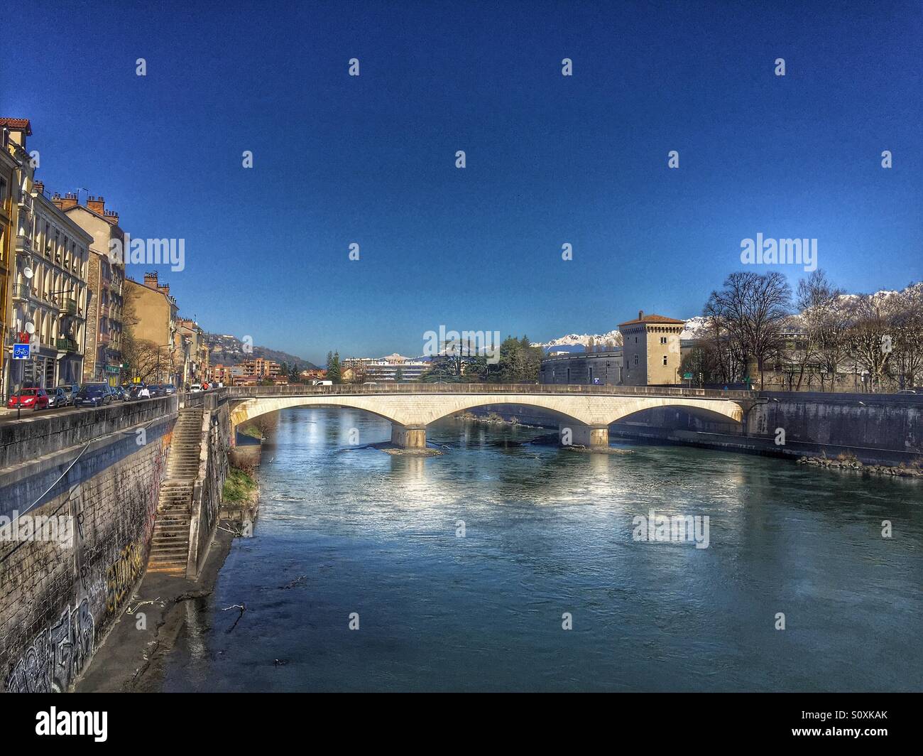 Grenoble Isere Rhone Alps - Smartphone Captured Stock Image