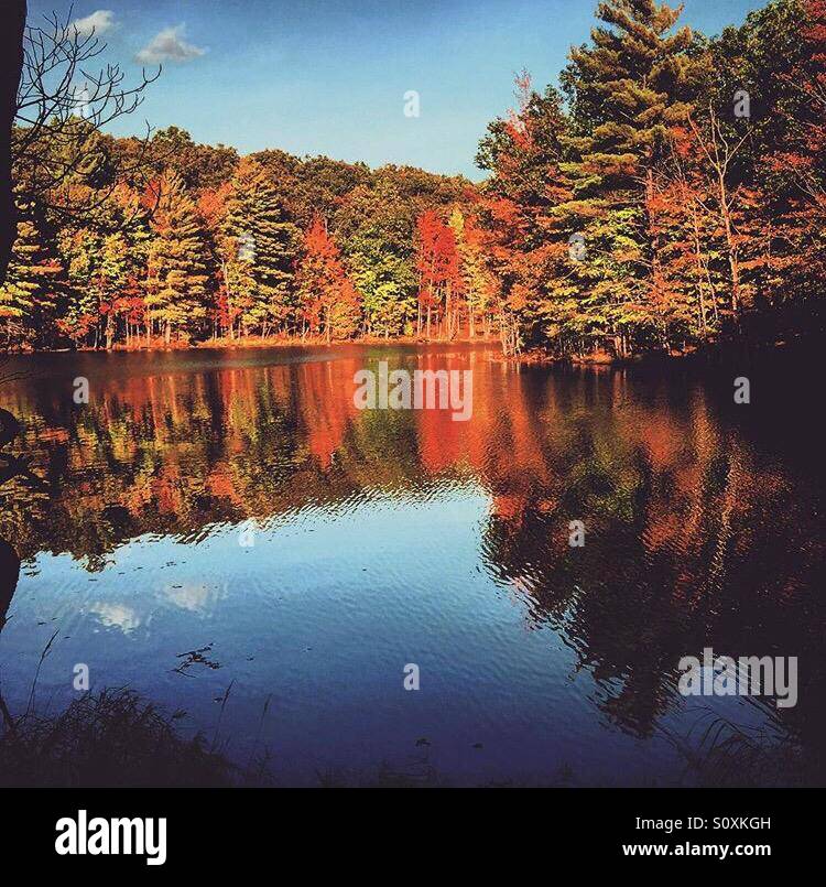 Wolverine Lake, Michigan Stock Photo Alamy