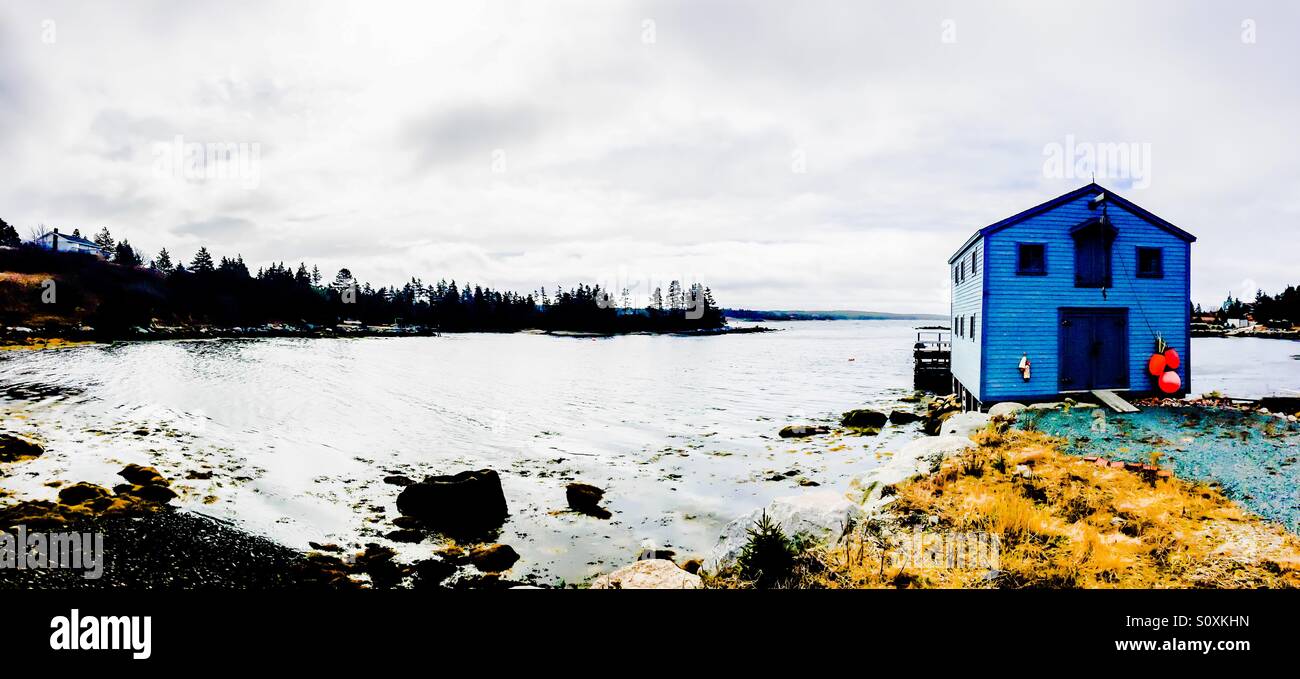 Maritime panorama - Smartphone Captured Stock Image