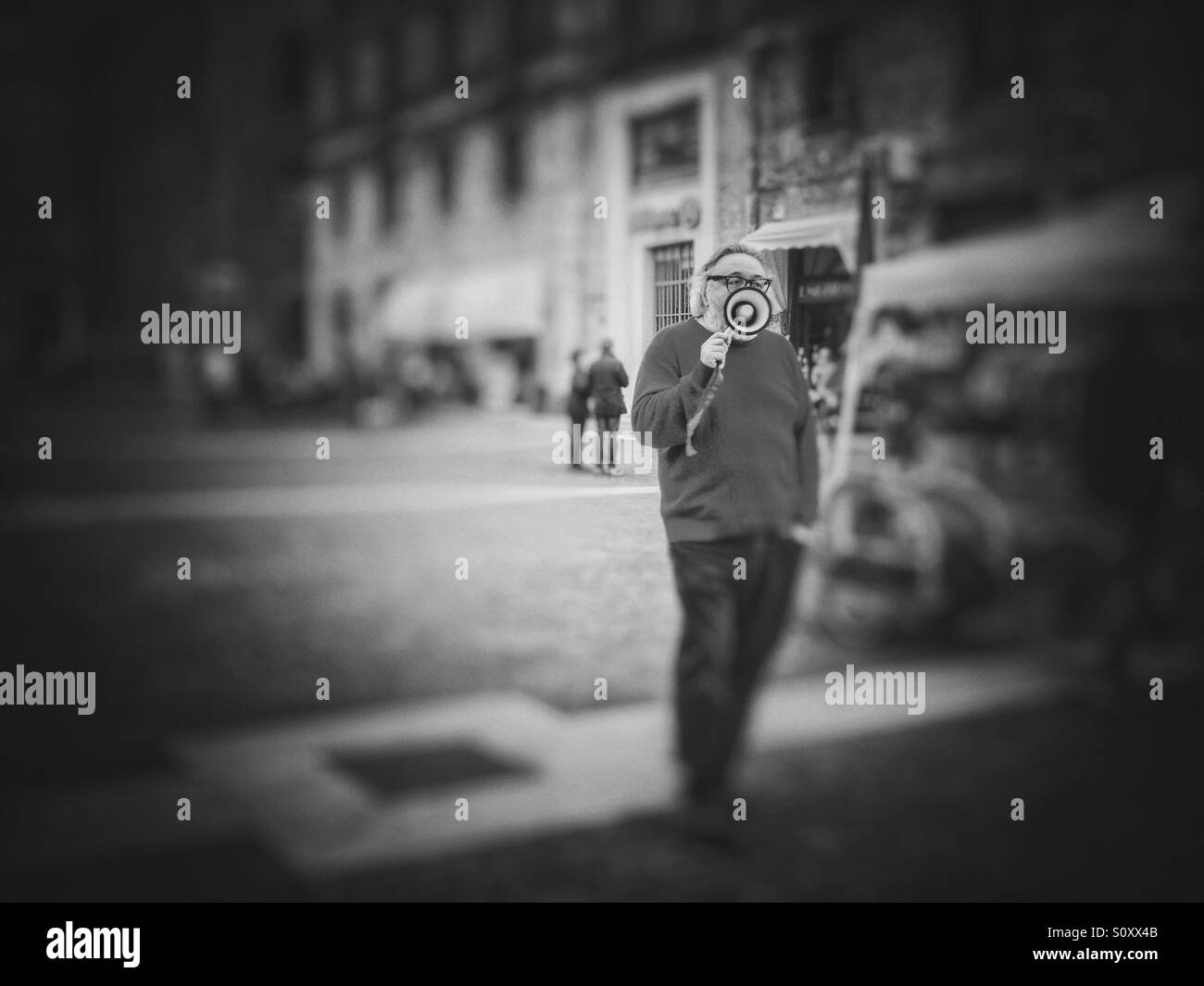 Listen to me - Smartphone Captured Stock Image