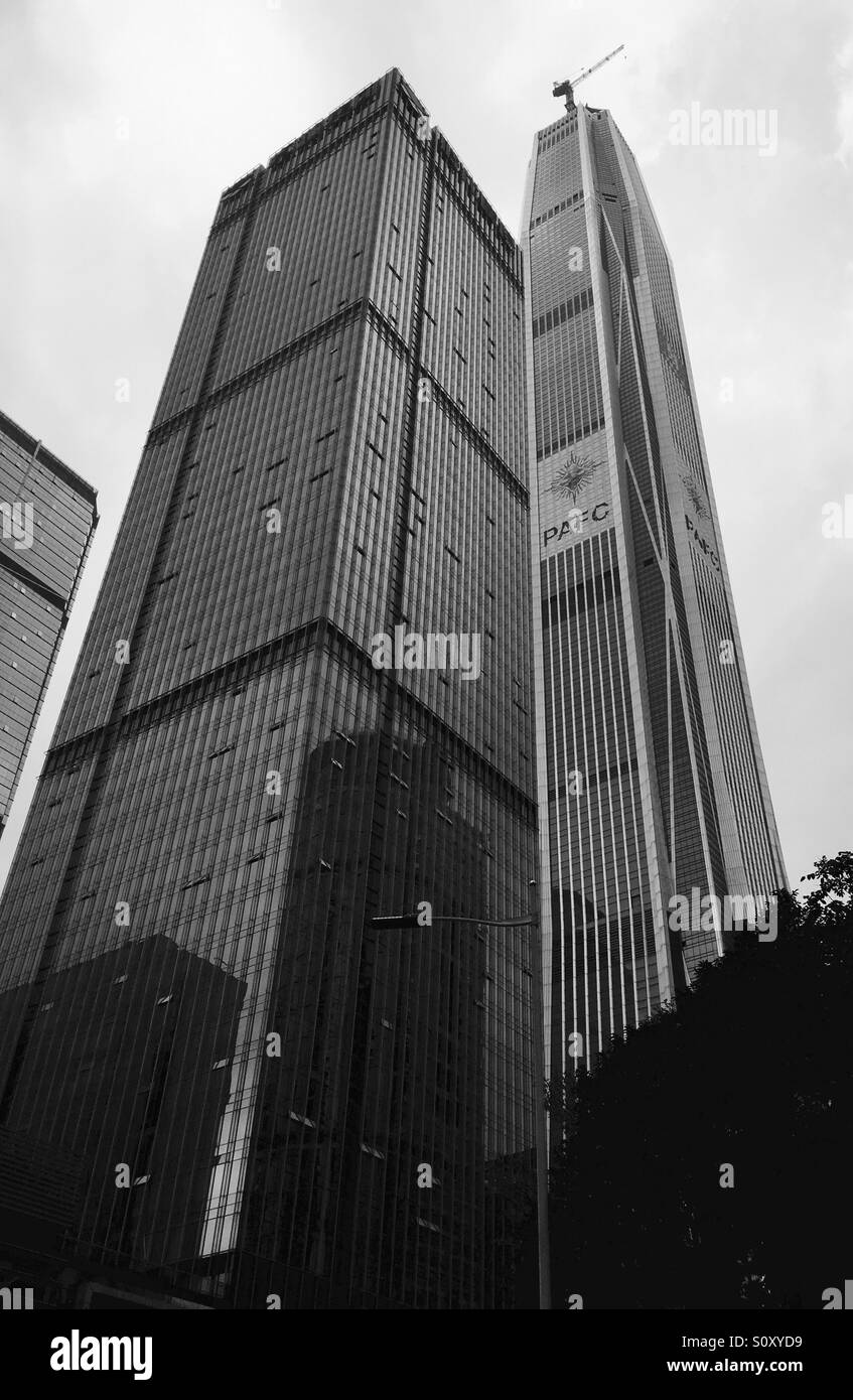 Ping An Finance Skyscraper - Shenzhen, China Stock Photo
