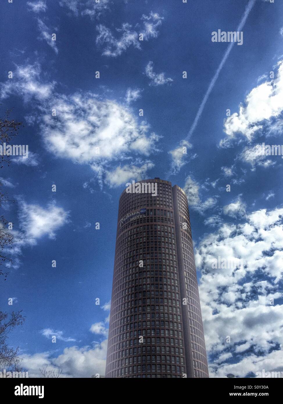 Part Dieu Lyon France - Smartphone Captured Stock Image