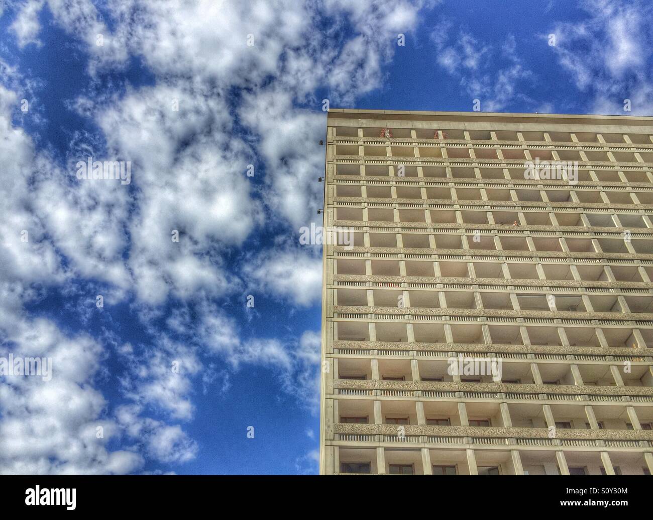 Residential building - Smartphone Captured Stock Image
