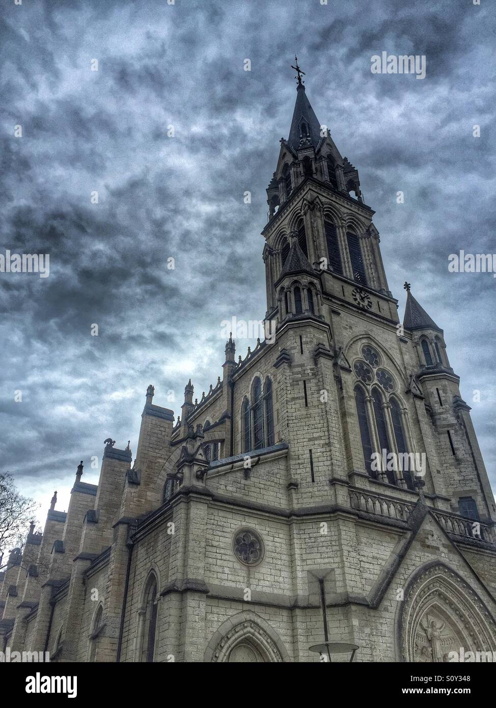 Church Lyon Centre Eglise Sainte Blandine Stock Photo Alamy