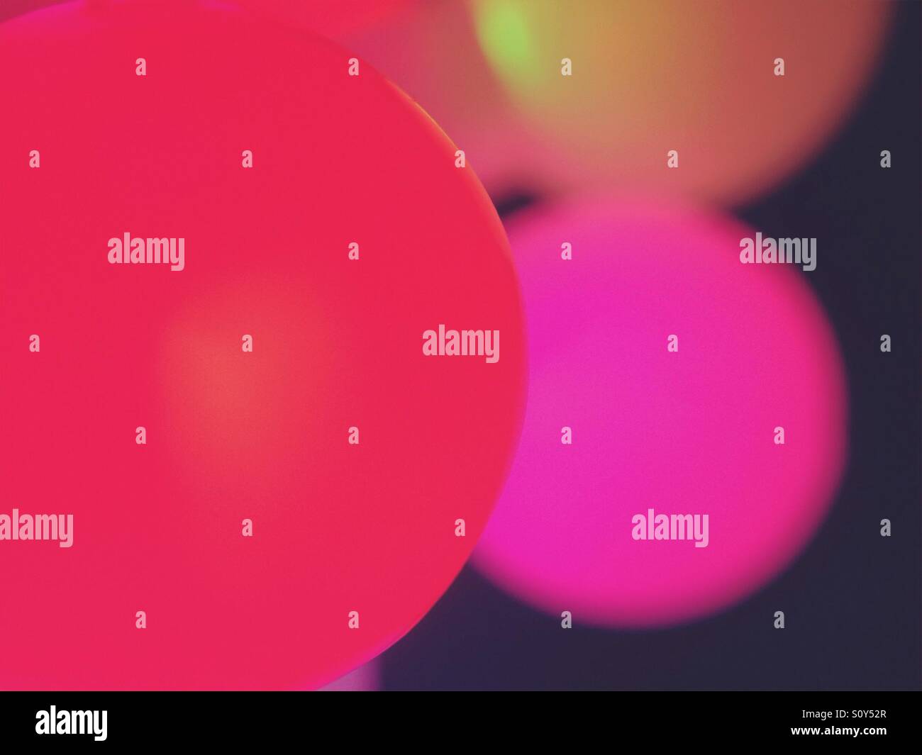 Abstract image of Christmas tree lights - Smartphone Captured Stock Image