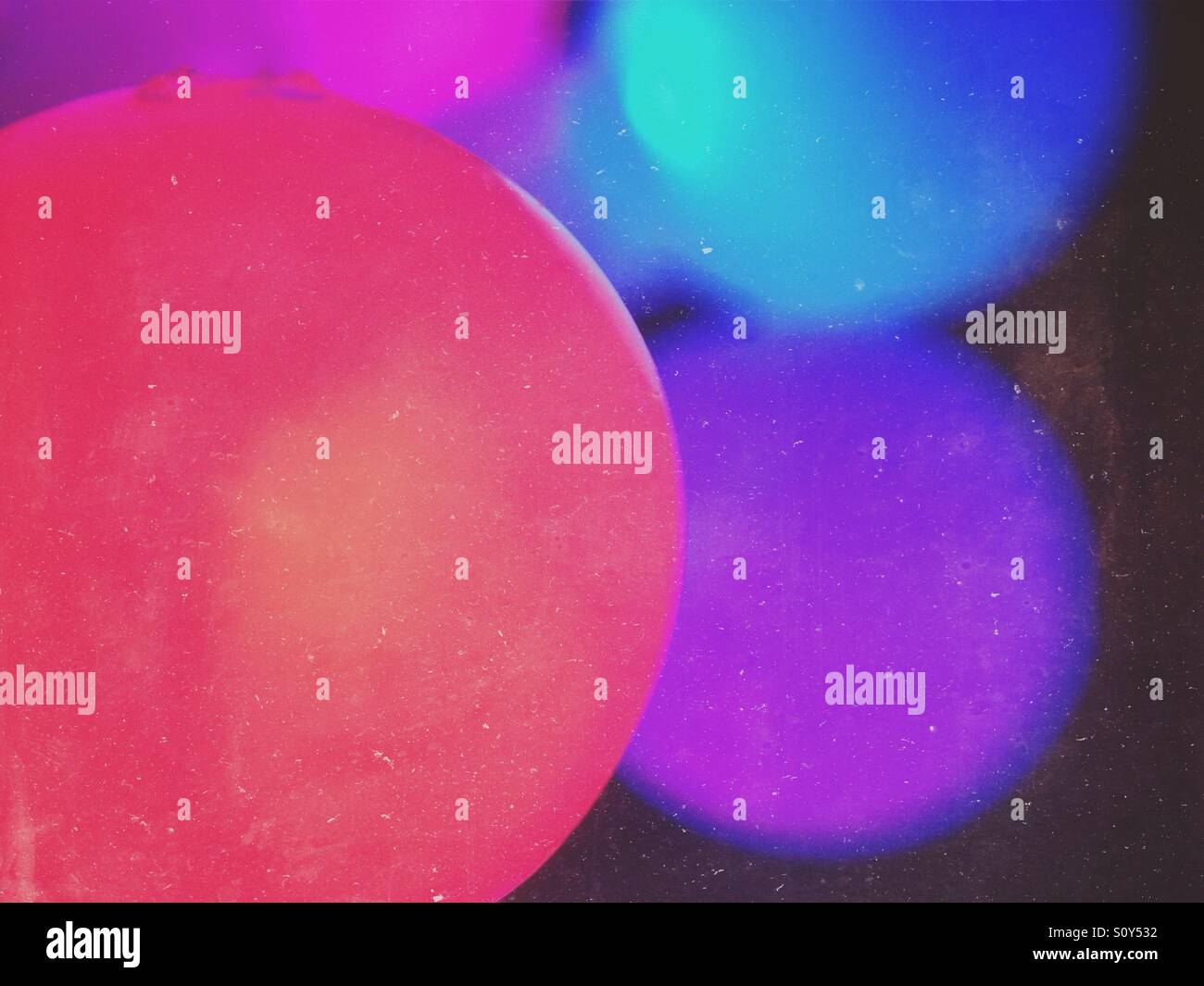 Abstract image of Christmas tree lights - Smartphone Captured Stock Image