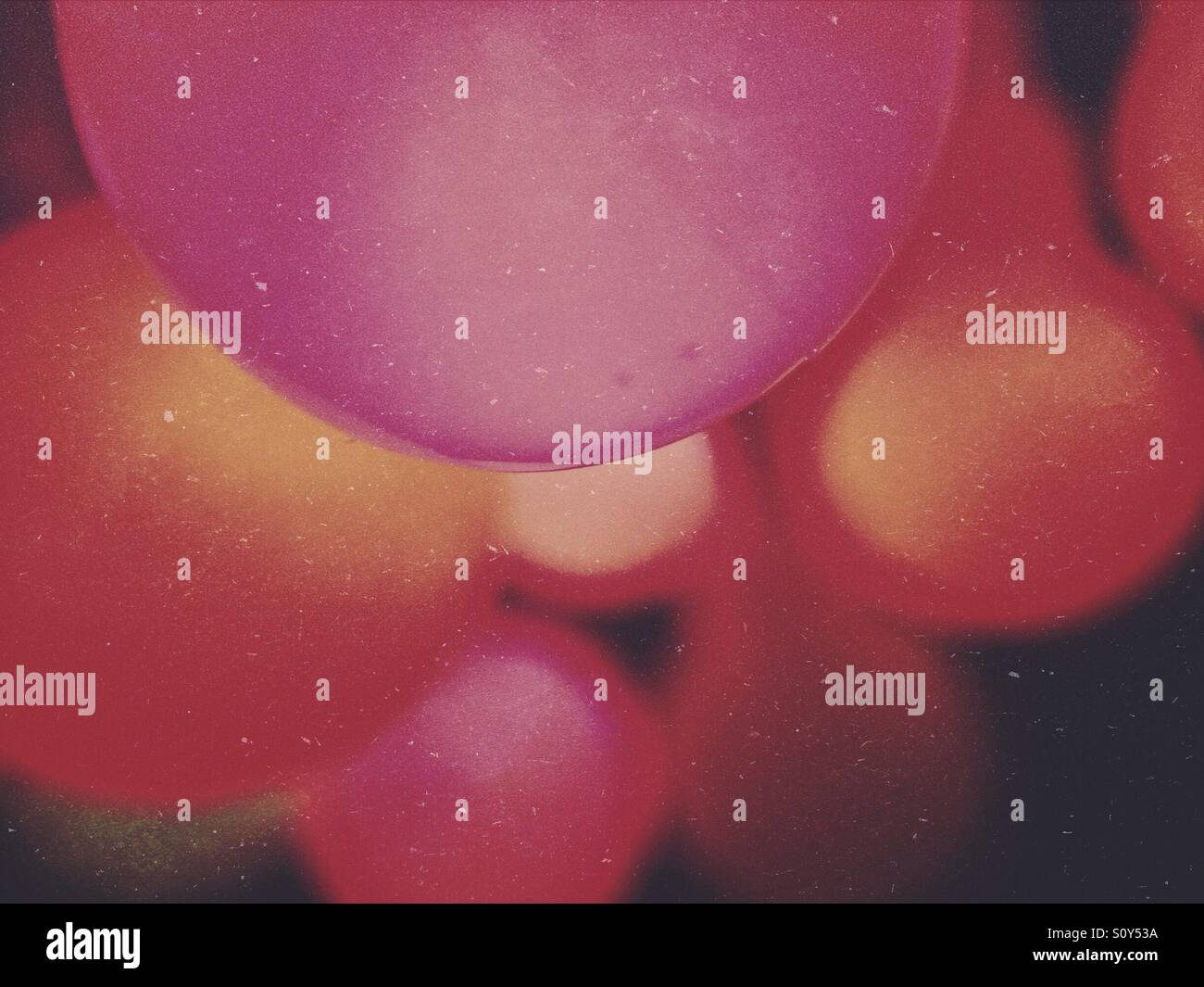 Abstract image of Christmas tree lights - Smartphone Captured Stock Image