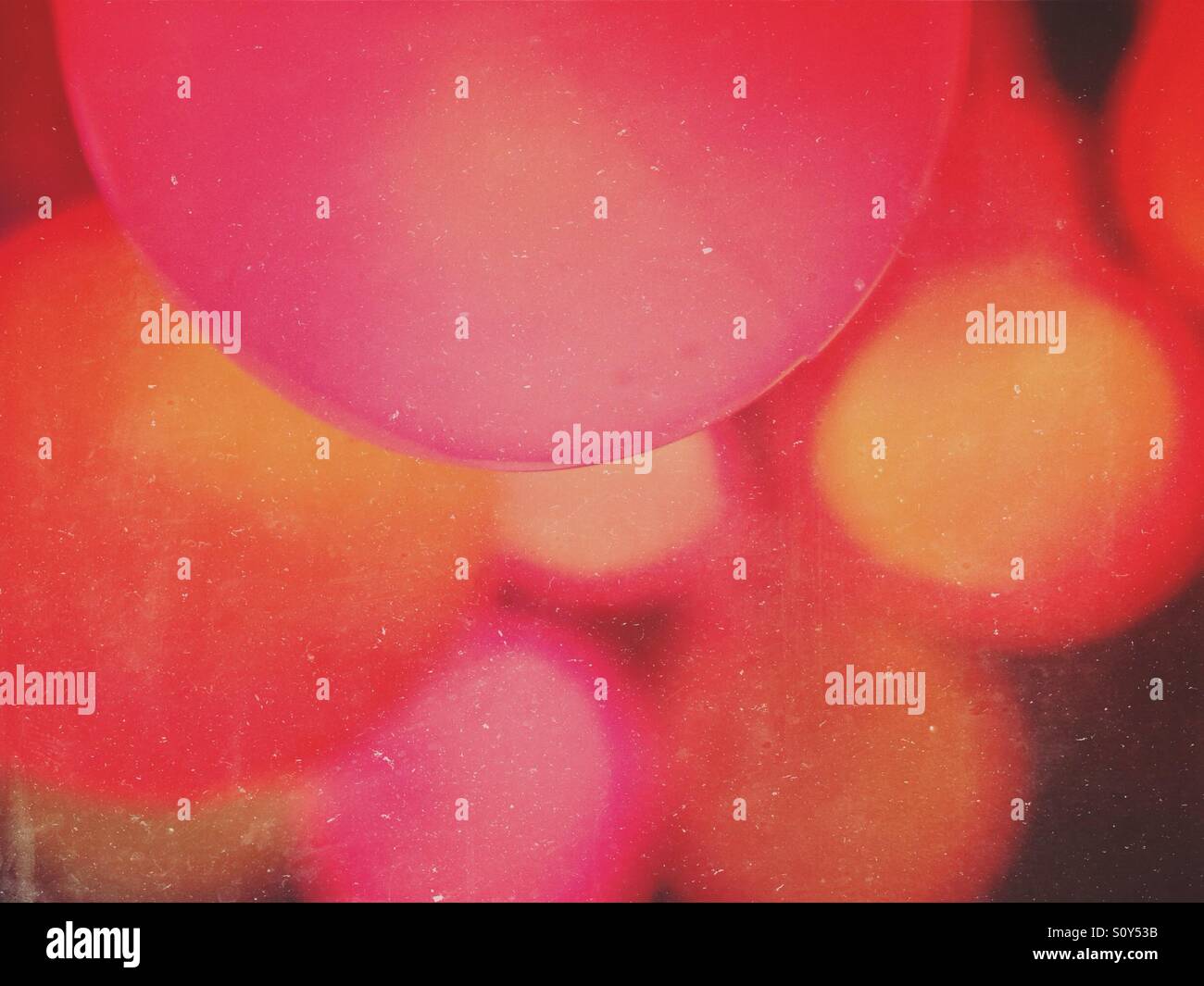 Abstract image of Christmas tree lights - Smartphone Captured Stock Image